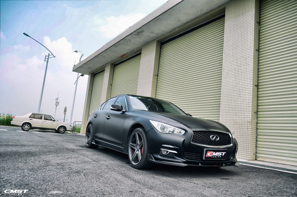 CMST Carbon Fiber Side Skirts for Infiniti Q50 2014-2022