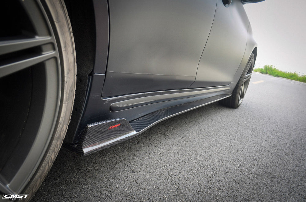 CMST Carbon Fiber Side Skirts for Infiniti Q50 2014-2022