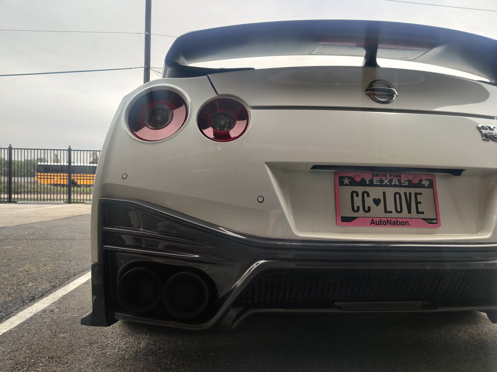 CMST Nismo Style Polypropylene Rear Bumper & Carbon Fiber Rear Diffuser for Nissan GTR GT-R R35 2008-ON