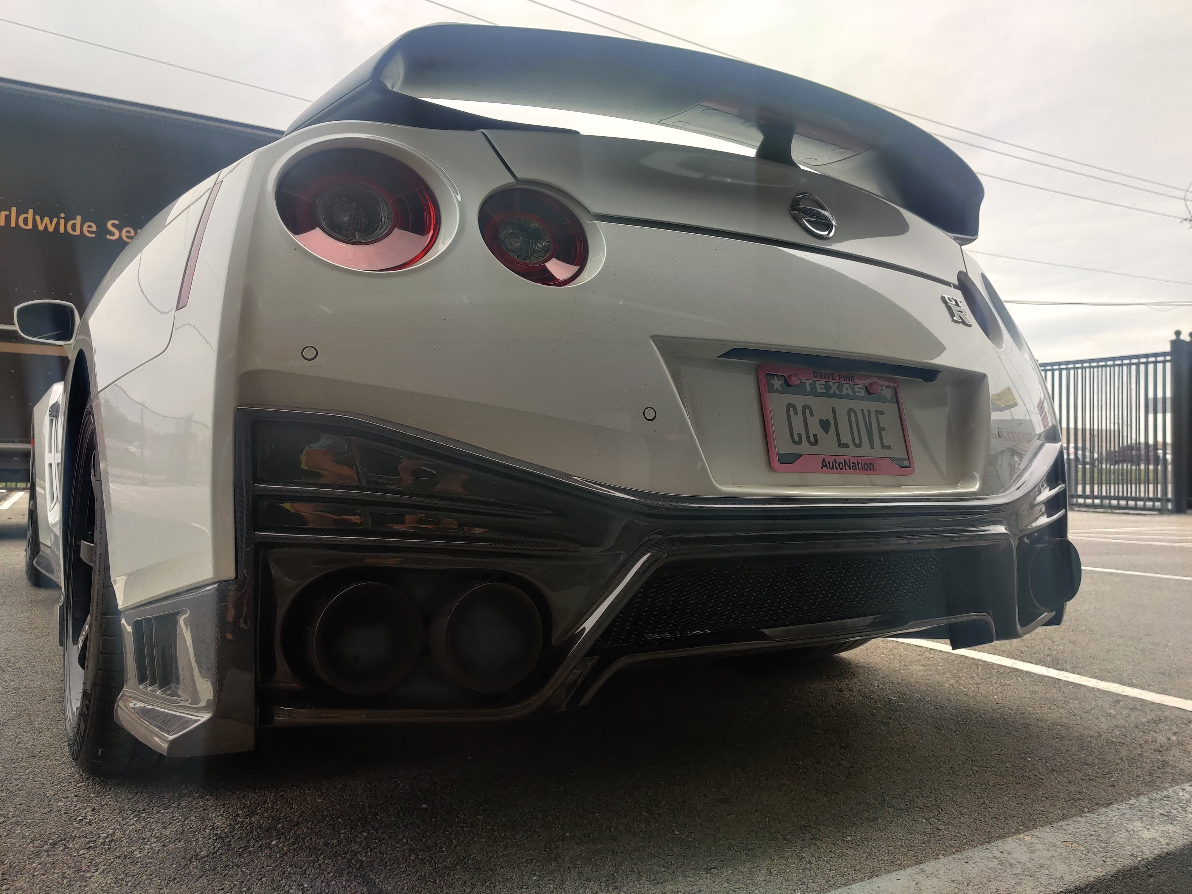 CMST Nismo Style Polypropylene Rear Bumper & Carbon Fiber Rear Diffuser for Nissan GTR GT-R R35 2008-ON