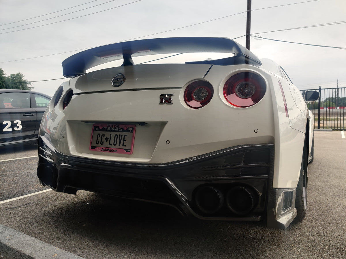 CMST Nismo Style Polypropylene Rear Bumper & Carbon Fiber Rear Diffuser for Nissan GTR GT-R R35 2008-ON