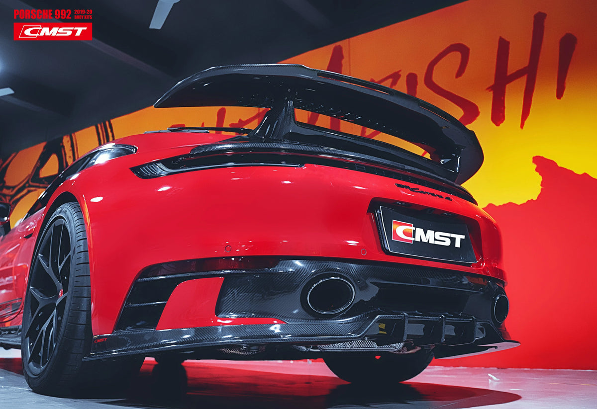 CMST Carbon Fiber Rear Spoiler Ver.2 for Porsche 911 992