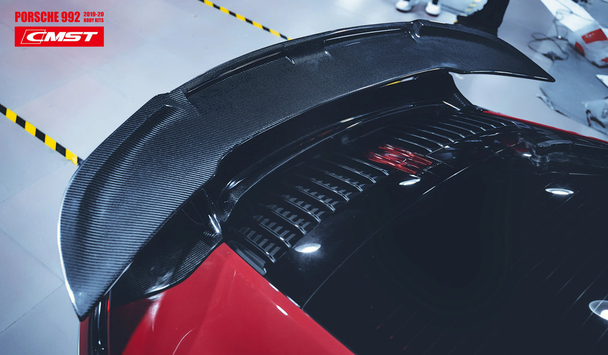 CMST Carbon Fiber Rear Spoiler Ver.2 for Porsche 911 992