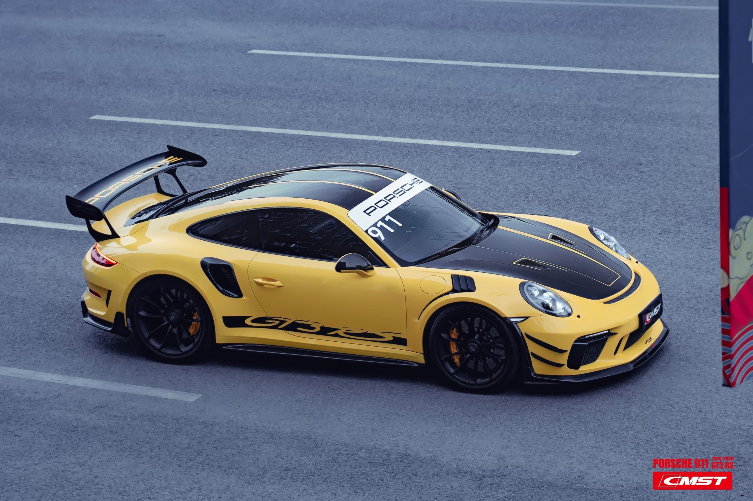 CMST Carbon Fiber Front Lip for Porsche  991 991.2 GT3RS