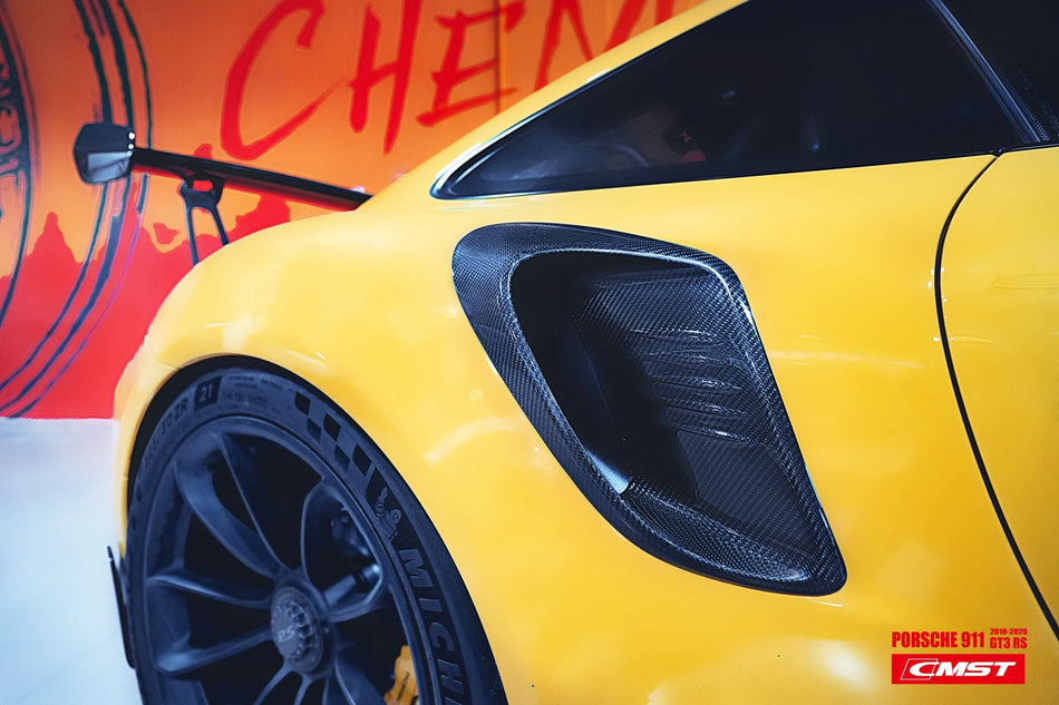 CMST Carbon Fiber Side Vents for Porsche 991 991.2 GT3RS
