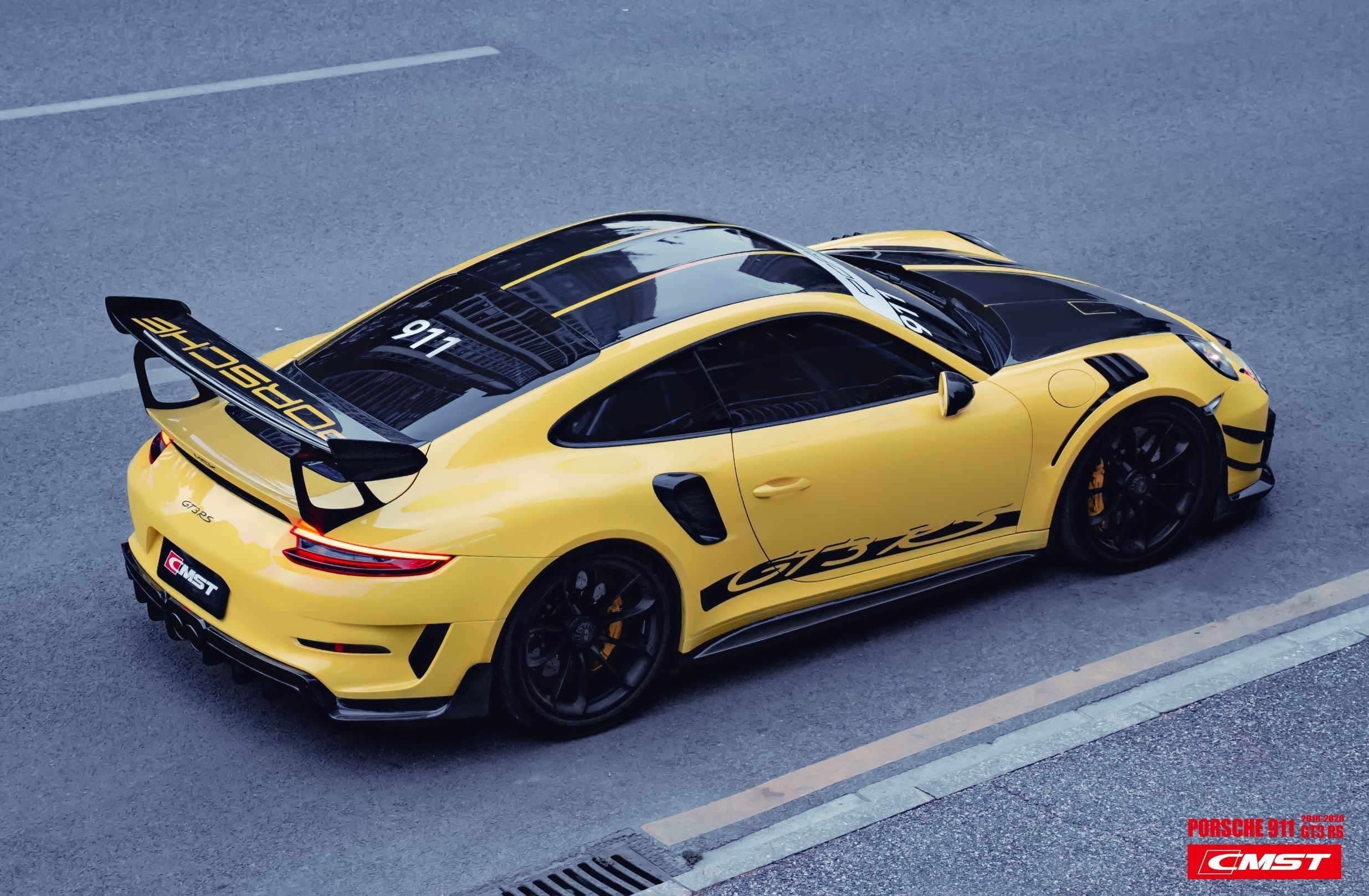 CMST Carbon Fiber Side Vents for Porsche 991 991.2 GT3RS
