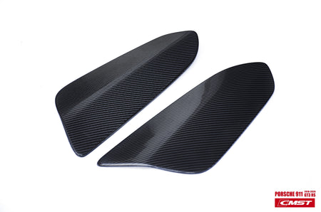 CMST Carbon Fiber Rear Spoiler Side Blades for Porsche 991 991.2 GT3RS