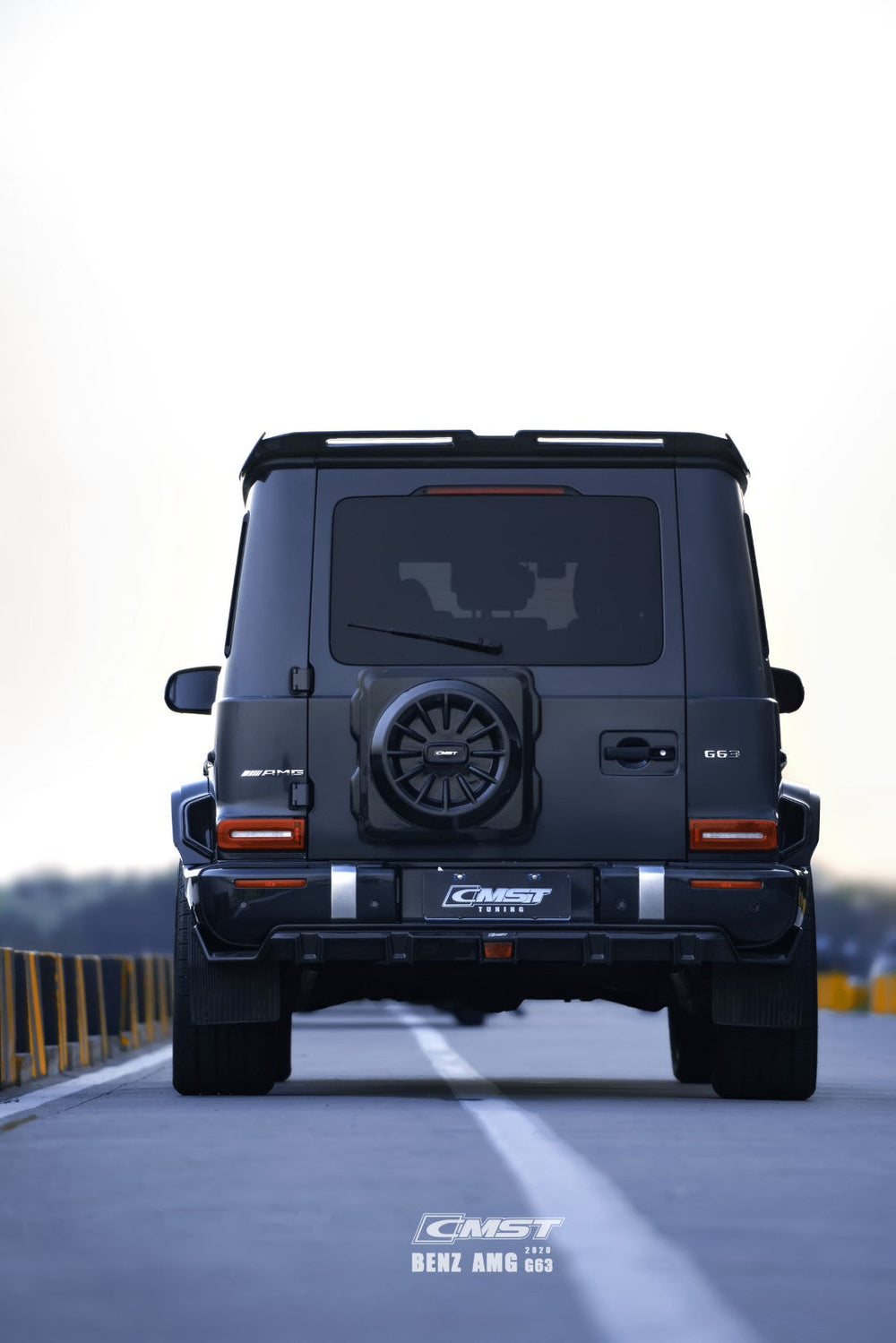 G500 Rear Window Delete CMST Pre-preg Carbon Fiber Spare Tire Delete for Mercedes Benz G63 / G ...