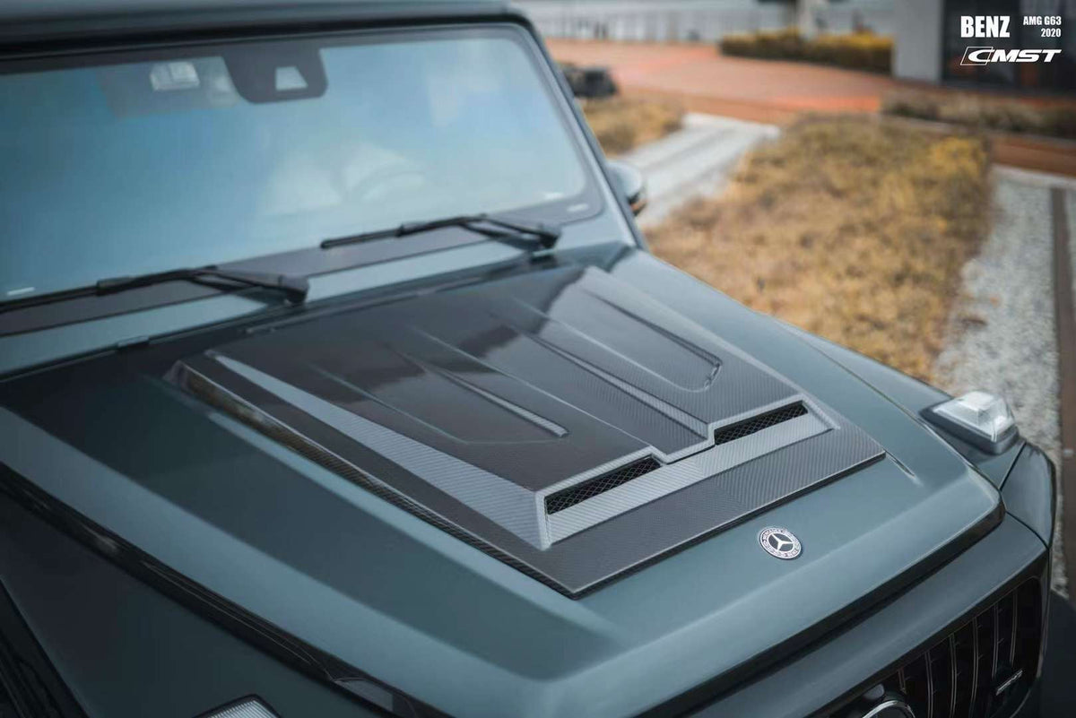 CMST Pre-preg Carbon Fiber Hood Bonnet Cover for Mercedes Benz G63 / G550 / G500 W464