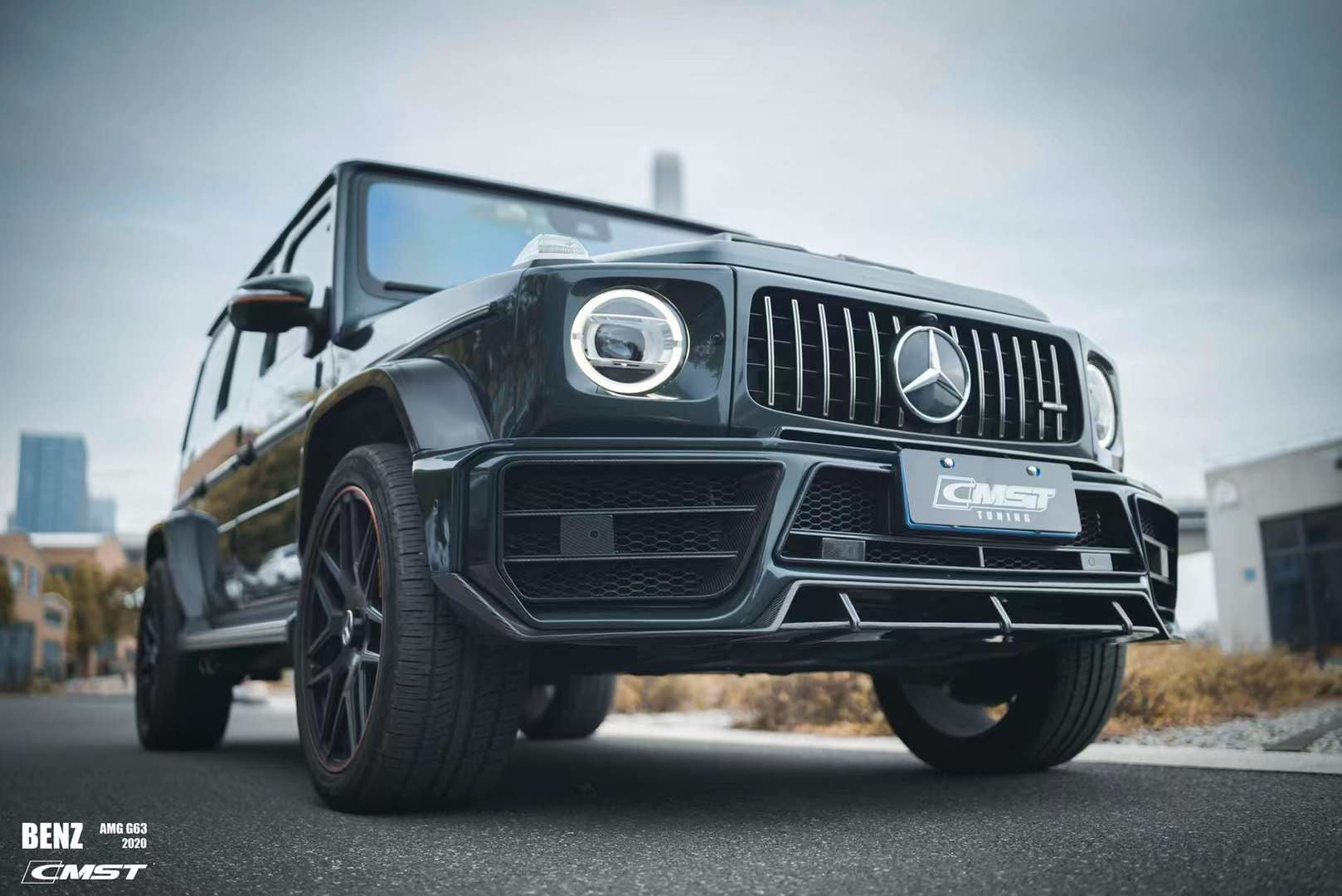 CMST Pre-preg Carbon Fiber Wheel Arches for Mercedes Benz G63 / G550 / G500 W464