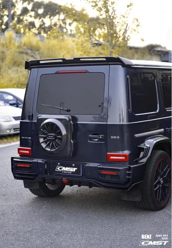 CMST Pre-preg Carbon Fiber Spare Tire Delete for Mercedes Benz G63 / G550 / G500 W464