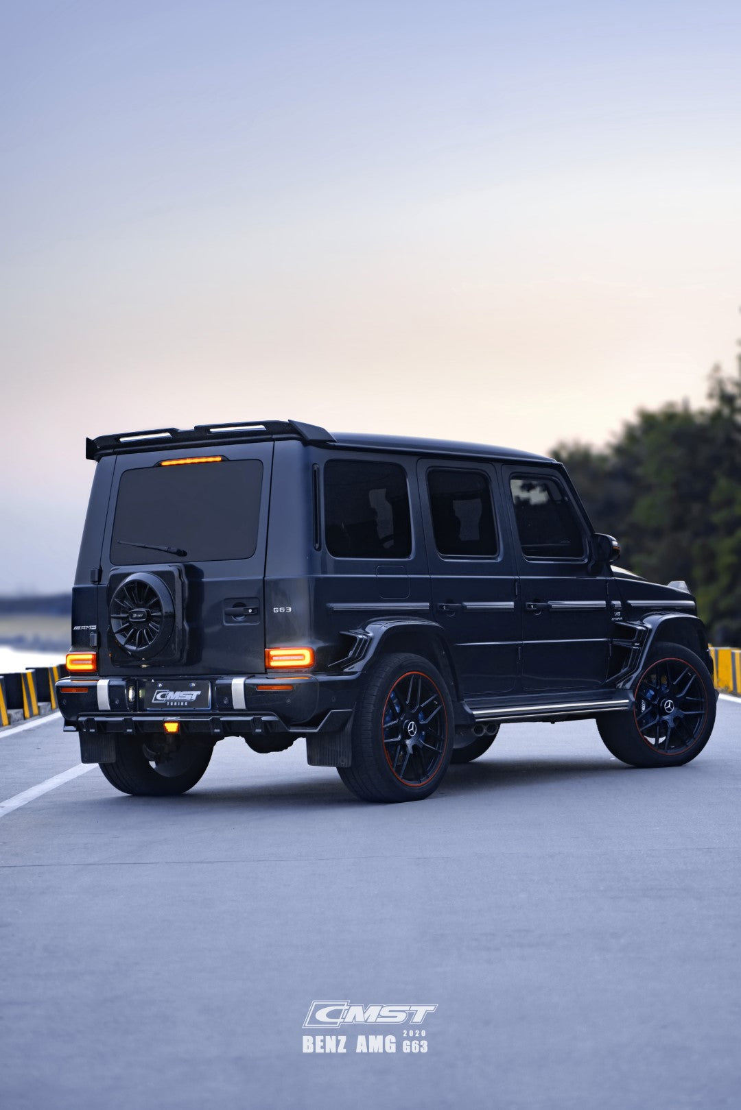 CMST Pre-preg Carbon Fiber Rear Roof Spoiler for Mercedes Benz G63 / G550 / G500 W464