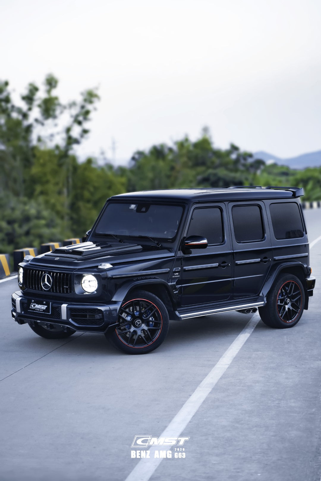 CMST Pre-preg Carbon Fiber Wheel Arches for Mercedes Benz G63 / G550 / G500 W464