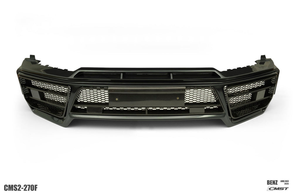 CMST Partial Carbon Fiber Front Bumper & Splitter for Mercedes Benz G63 G550 G500 W464