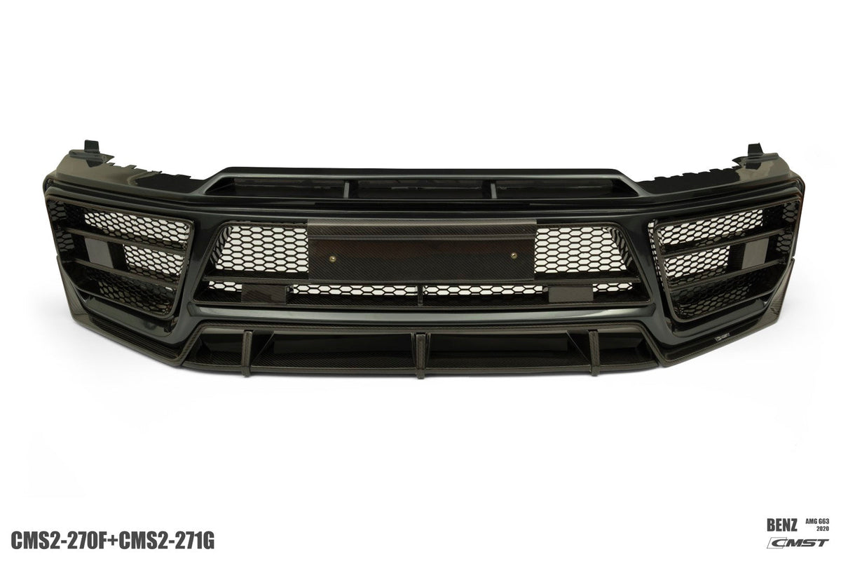 CMST Partial Carbon Fiber Front Bumper & Splitter for Mercedes Benz G63 G550 G500 W464