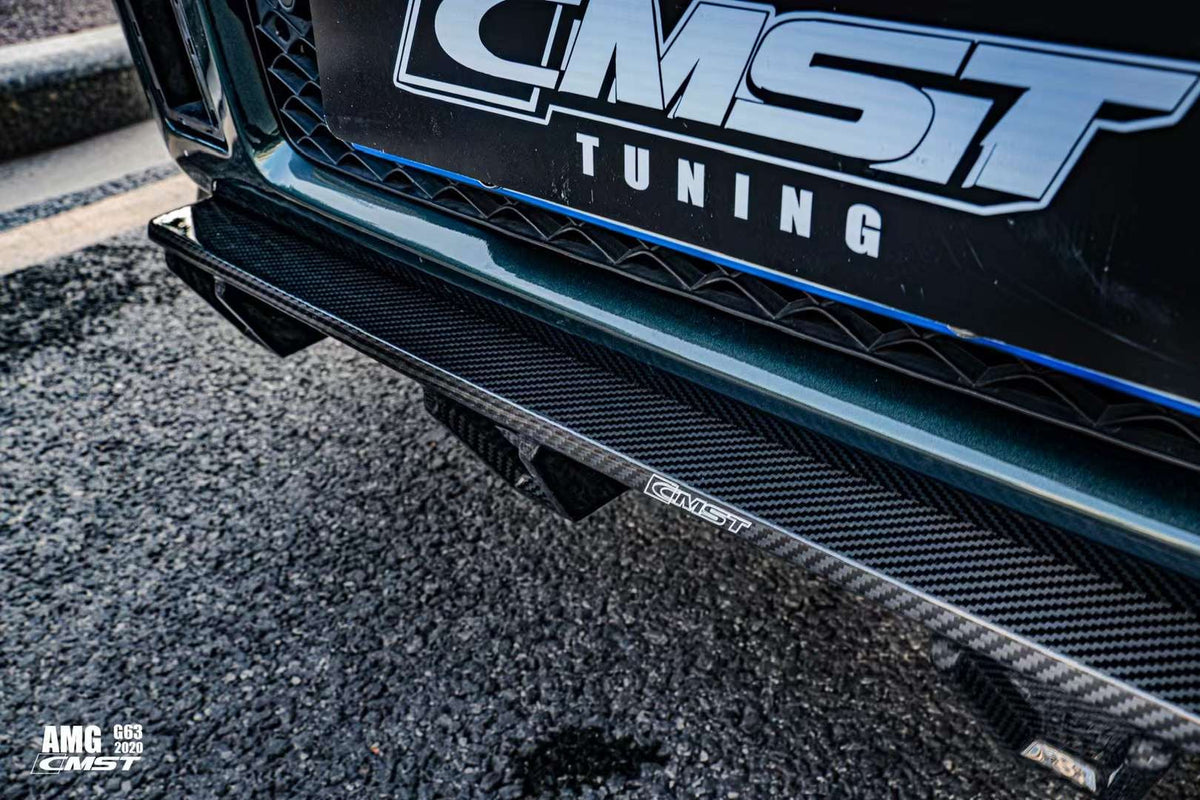 CMST Pre-preg Carbon Fiber Front Lip Splitter for Mercedes Benz G63 W464 2019-2022
