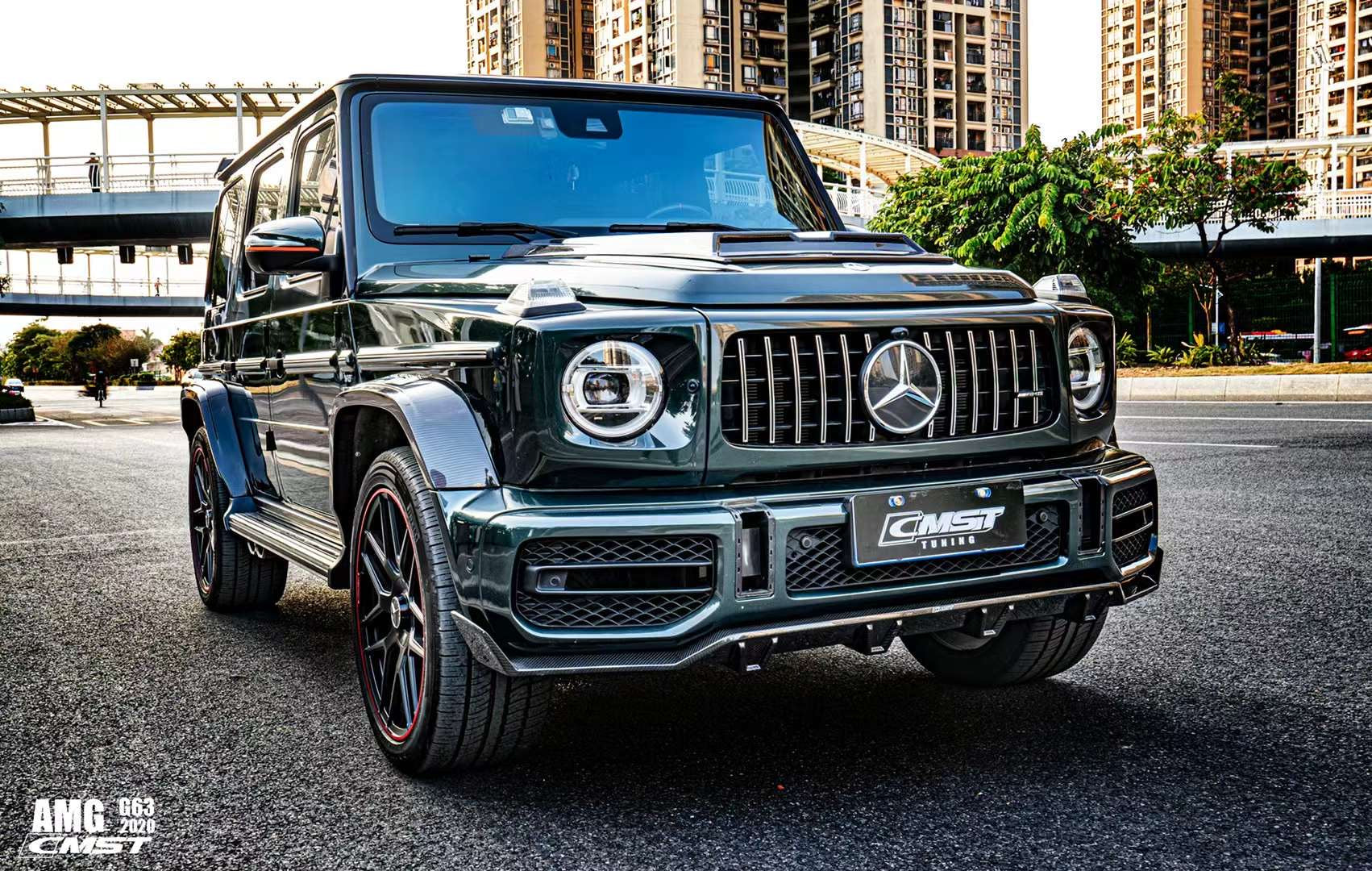 CMST Pre-preg Carbon Fiber Wheel Arches for Mercedes Benz G63 / G550 / G500 W464