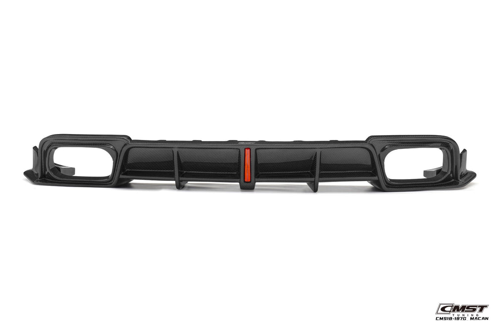 CMST Pre-preg Carbon Fiber Rear Diffuser for Porsche Macan & Macan S 2 ...