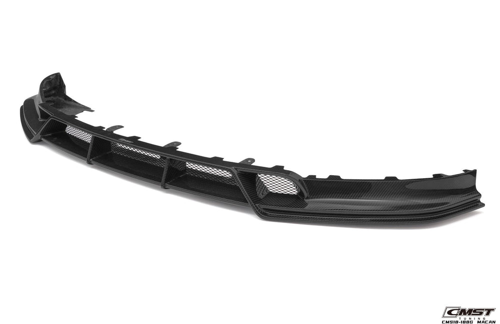 CMST Pre-preg Carbon Fiber Front Lip for Porsche Macan & Macan S 2019-2021