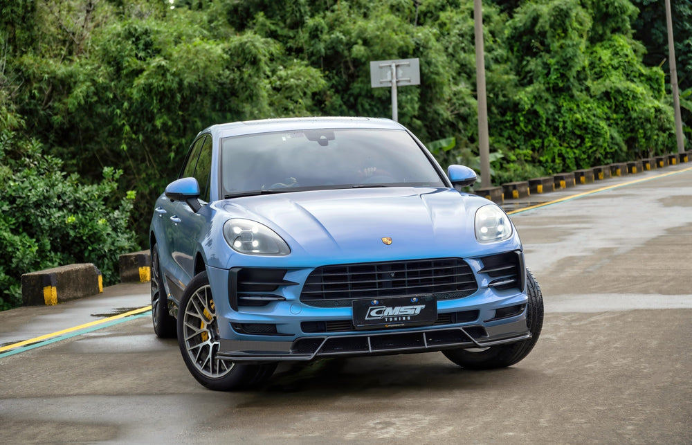 CMST Pre-preg Carbon Fiber Front Lip for Porsche Macan & Macan S 2019-2021