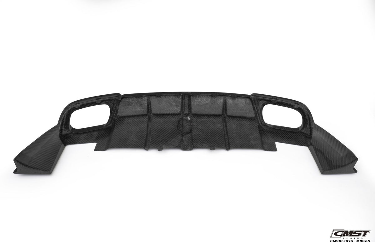 CMST Pre-preg Carbon Fiber Rear Diffuser for Porsche Macan & Macan S 2019-2021