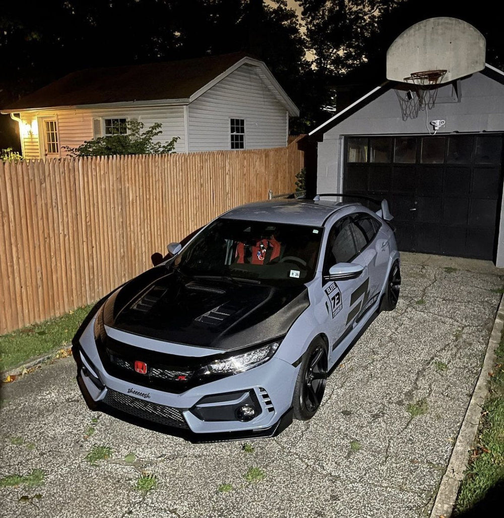 CMST Carbon Fiber CM-Style Hood Bonnet for Honda FK8 Civic Type-R (2017-ON)