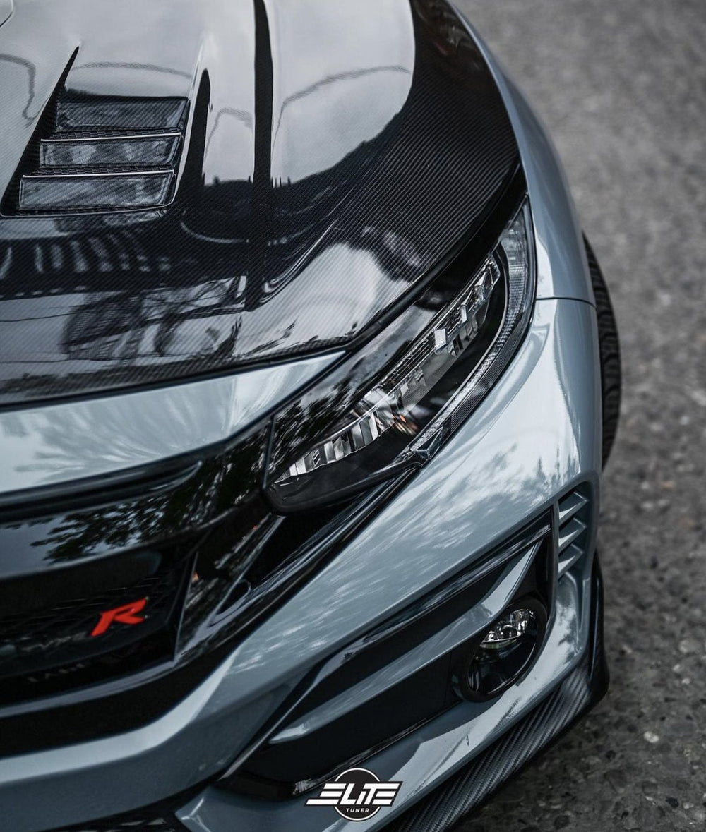 CMST Carbon Fiber CM-Style Hood Bonnet for Honda FK8 Civic Type-R (2017-ON)