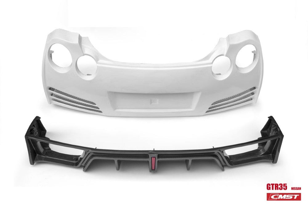 Nissan Gt R R35 Rear Diffuser CMST Stage 2 Rear Bumper & Rear Diffuser for Nissan GTR GT-R R35 2008 ...