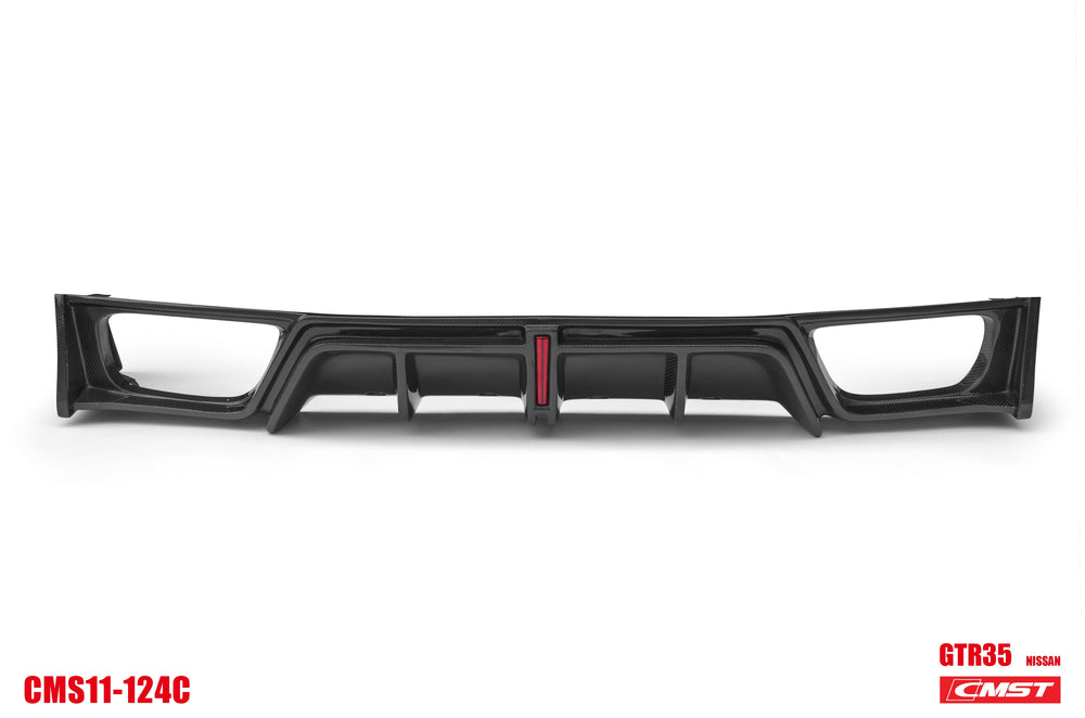 CMST Stage 2 Rear Bumper & Rear Diffuser for Nissan GTR GT-R R35 2008-ON