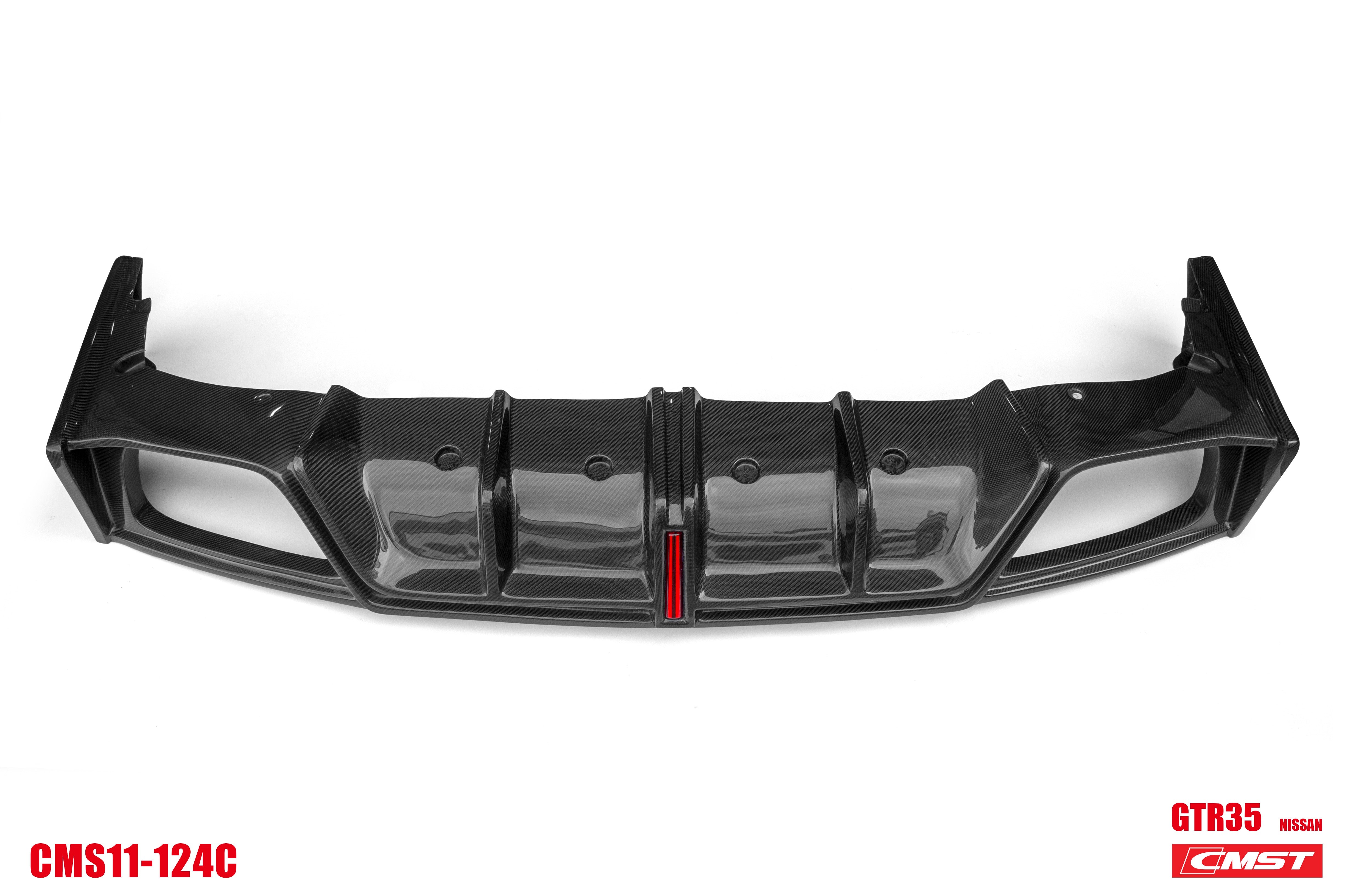 CMST Stage 2 Rear Bumper & Rear Diffuser for Nissan GTR GT-R R35 2008-ON