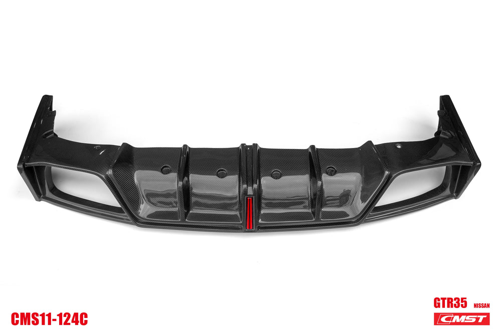 CMST Stage 2 Rear Bumper & Rear Diffuser for Nissan GTR GT-R R35 2008-ON