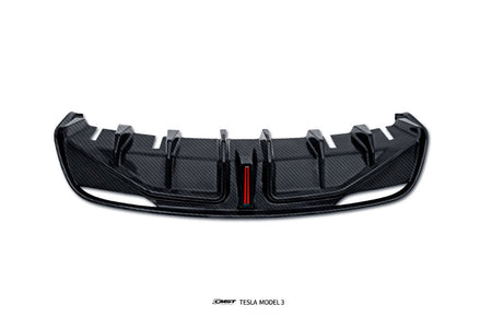 CMST Carbon Fiber V2 Rear Diffuser & Canards for Tesla Model 3 Highland
