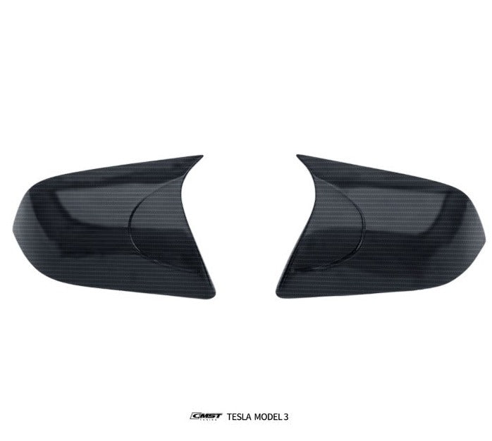 CMST Carbon Fiber V2 Mirror Caps for Tesla Model 3 Highland 2017-2023
