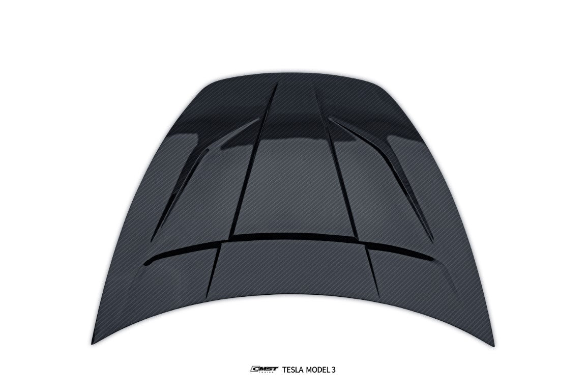 CMST FRP & Carbon Fiber V1 Hood for Tesla Model 3 Highland 2024-ON