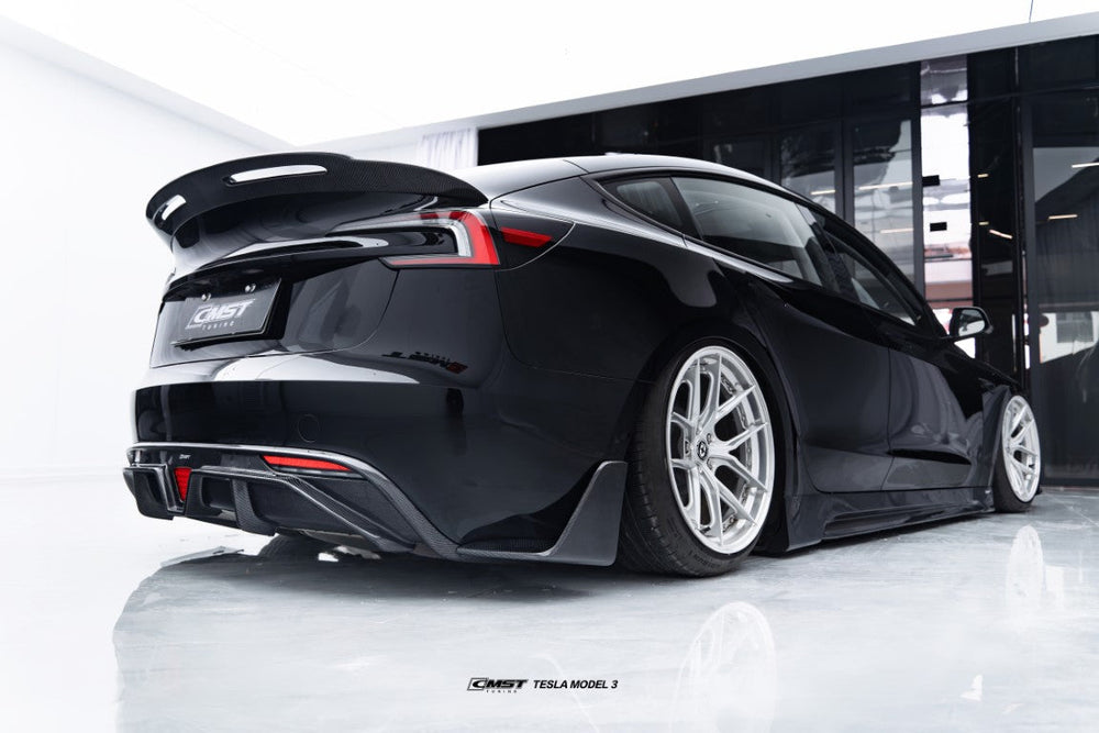 CMST Carbon Fiber V2 Rear Spoiler for Tesla Model 3 Highland 2024-ON ...