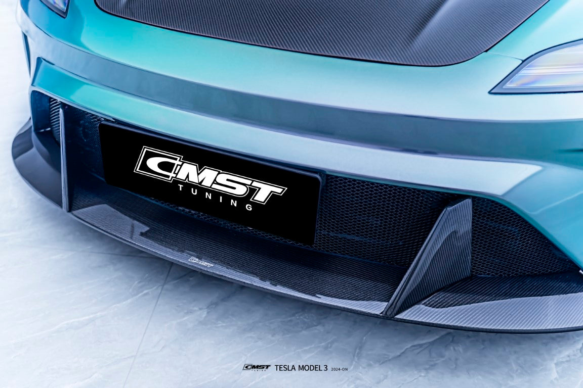 CMST Horizon Front Bumper & Lip for Tesla Model 3 Highland 2024-ON