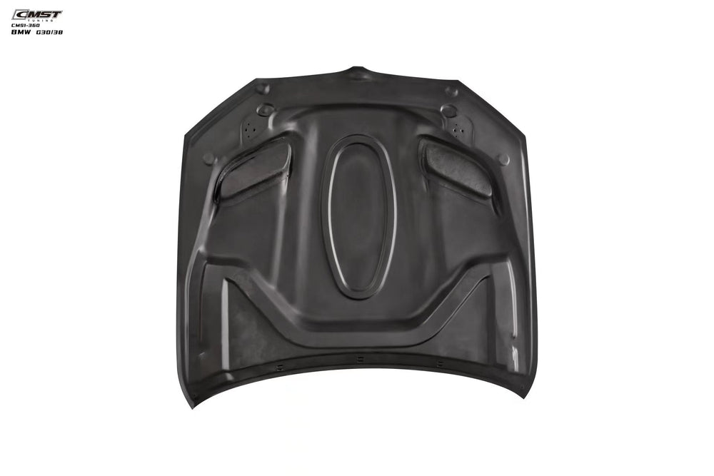 CMST Vented Carbon Fiber Hood Bonnet Ver.2 for BMW M5 F90 G30 540i M550i