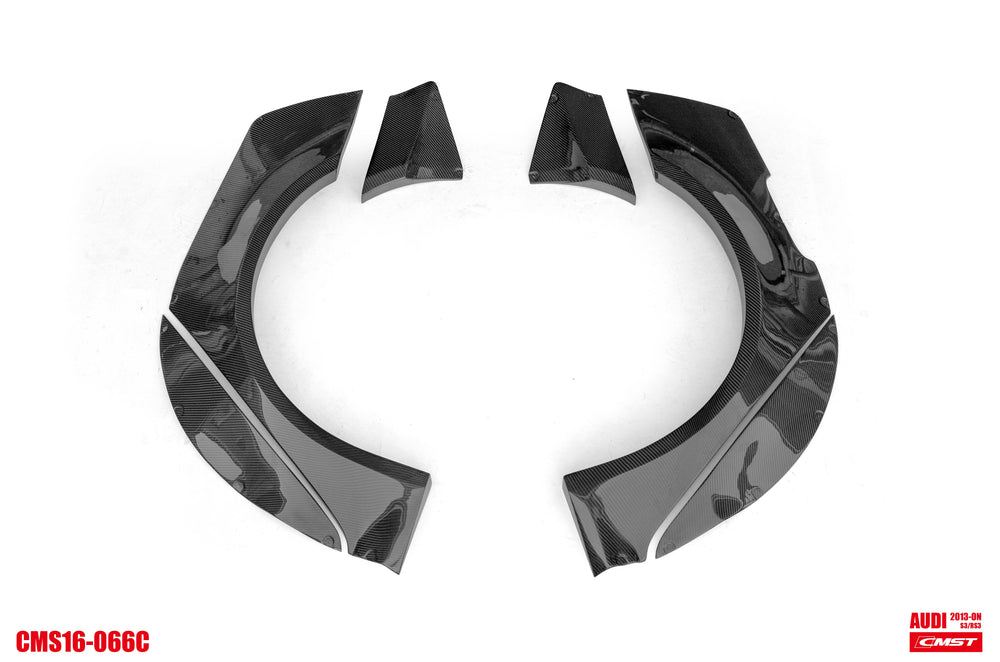 New Release!! CMST Carbon Fiber Widebody Fender Arches ( 12 Pcs ) for Audi RS3 2014-ON