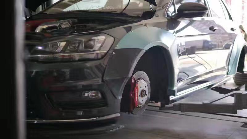 CMST Widebody Wheel Arches for Volkswagen GTI Golf R MK7 MK7.5