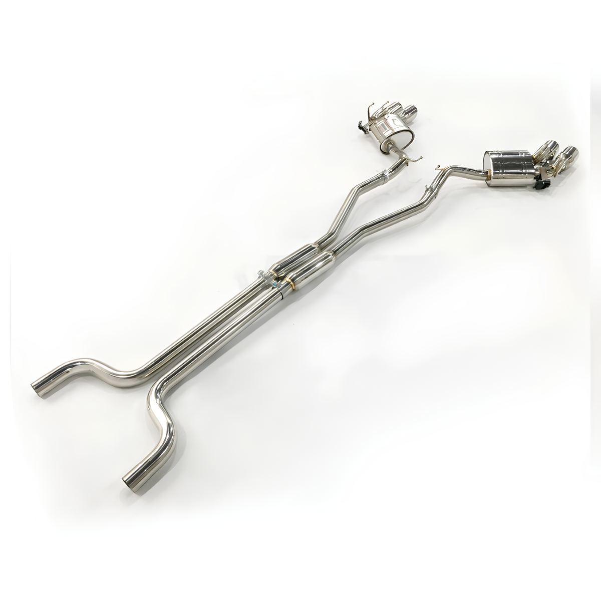 AME performance exhaust muffler pipes EXHAUST CATBACK For Chevrolet Camaro SS 08-15 V8-3.6L catback exhaust system