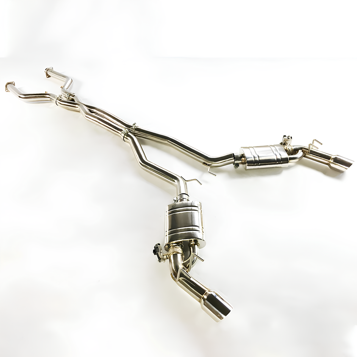 AME performance exhaust muffler pipes EXHAUST CATBACK For Chevrolet Camaro SS 08-20 V8-6.2L catback exhaust system