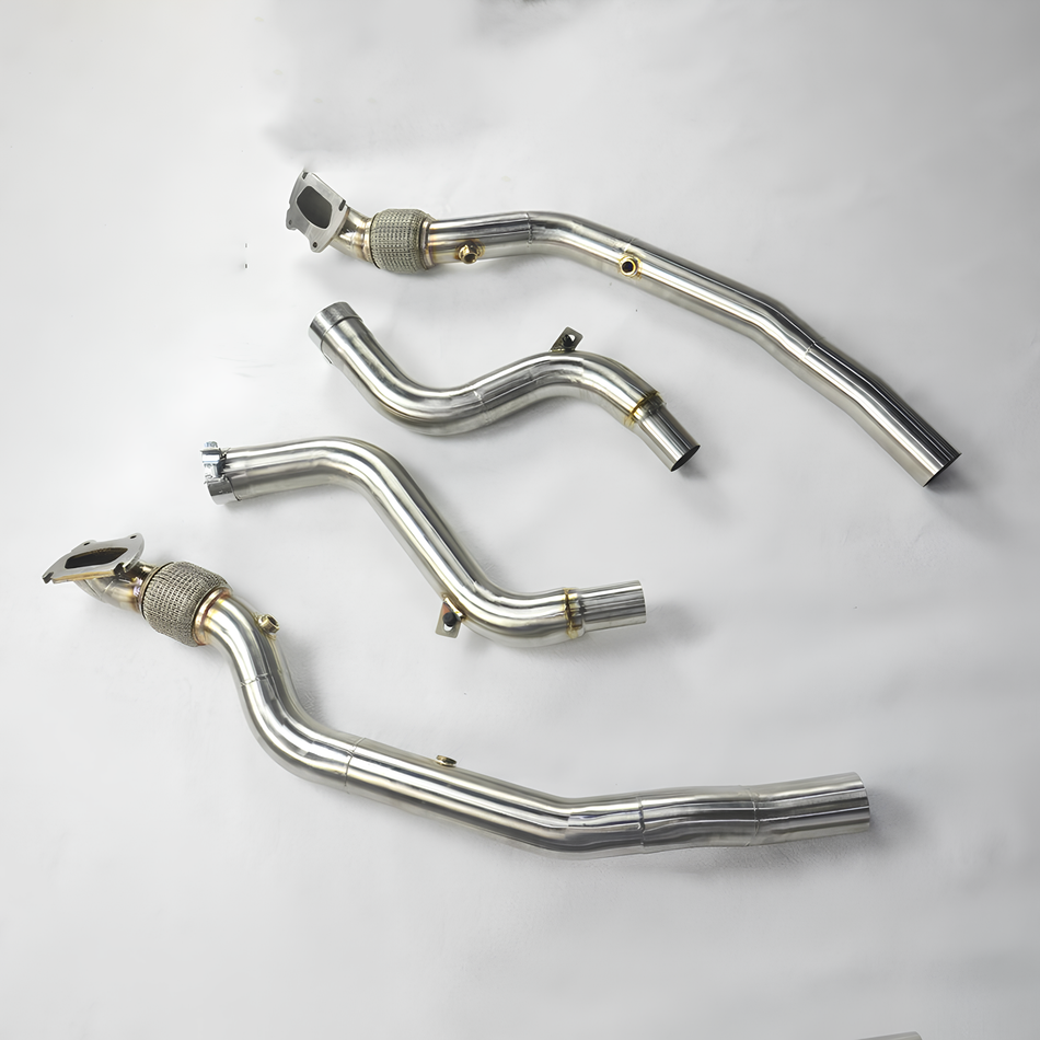 Rstype catless Downpipe For DODGE 2011-UP Challenger/Charger V6 3.6L