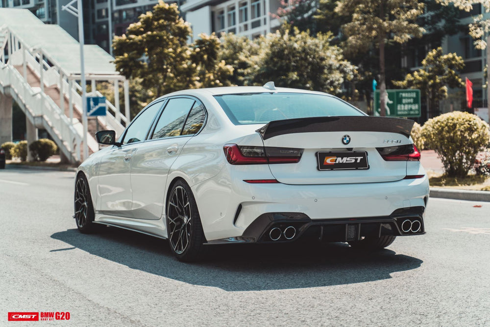 CMST Carbon Rear Duck Bill Tail Spoiler for BMW 3 Series G20 M340i 330i & M3 G80