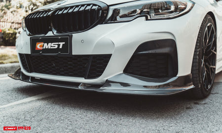 CMST Carbon Fiber Front Lip Splitter for BMW 3 Series G20 M340i 330i 2019-2022