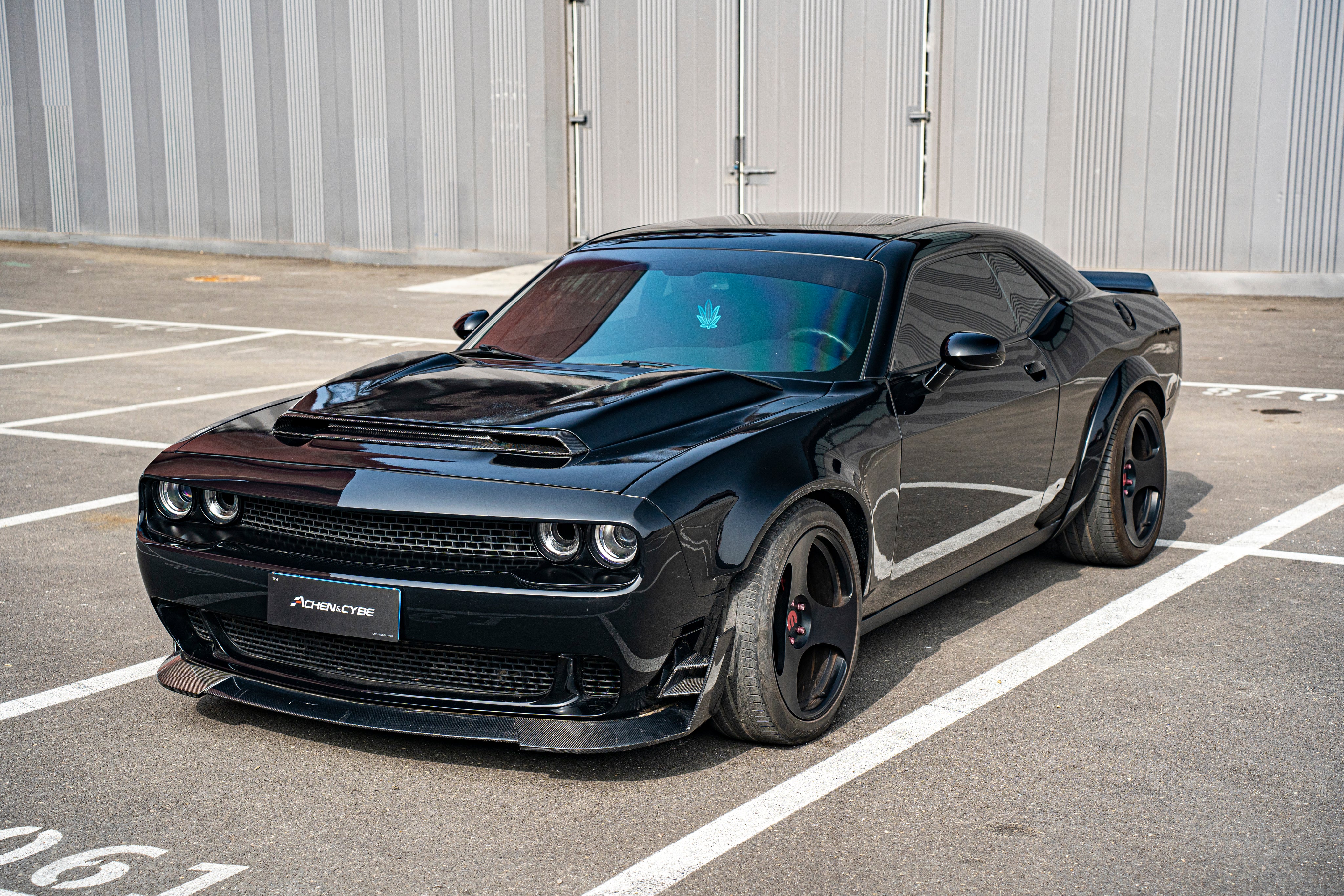 AchenCybe Dodge Challenger Front Lip SRT 2015-2023