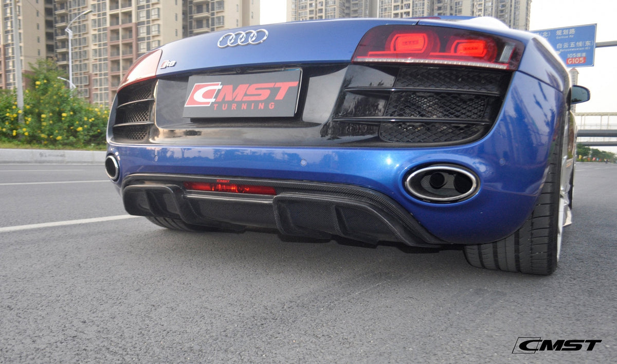 CMST Carbon Fiber Rear Diffuser for Audi R8 (2008-2015)