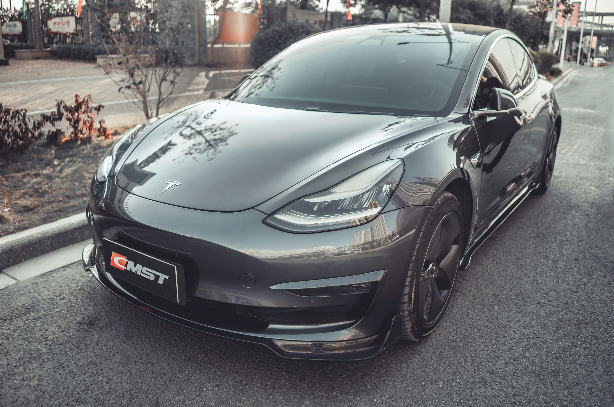 CMST Carbon Fiber Full Body Kit Style B for Tesla Model 3