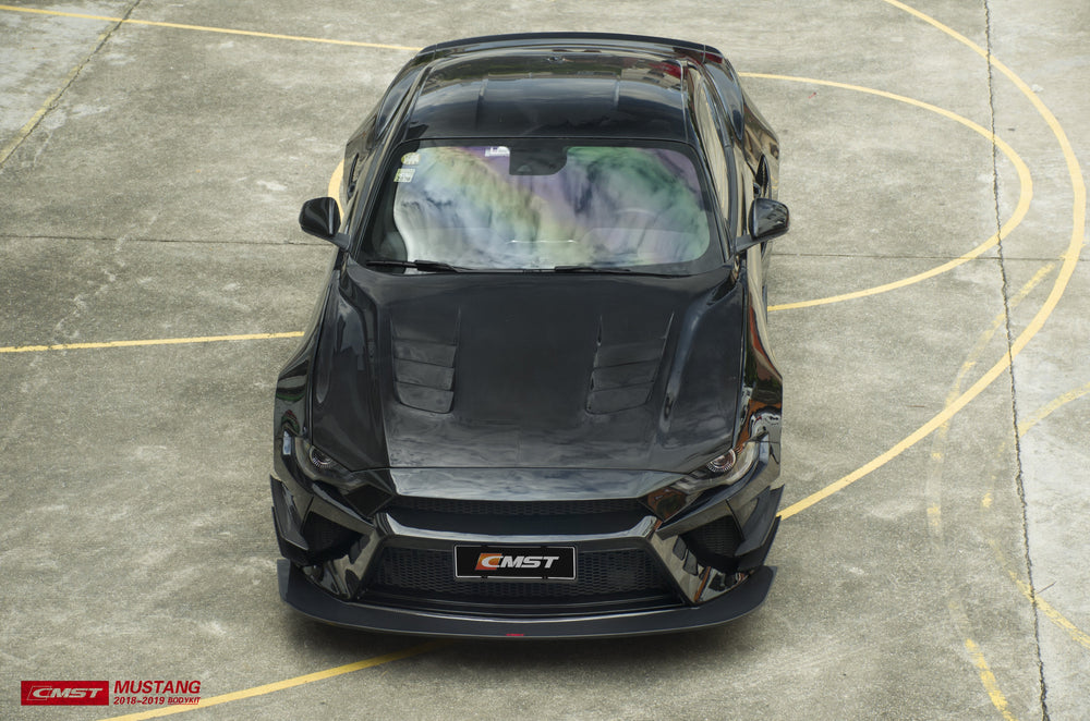 CMST Carbon Fiber Hood Ver.1 for Ford Mustang S550.2 2018-ON