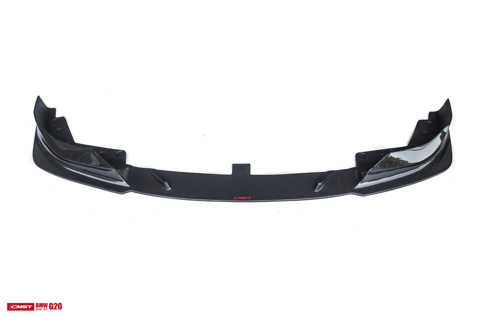 CMST Carbon Fiber Front Lip Splitter for BMW 3 Series G20 M340i 330i 2019-2022