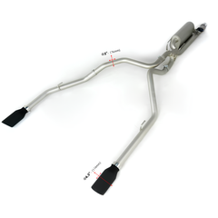 AME performance exhaust muffler pipes EXHAUST CATBACK For Dodge RAM 1500 5.7L 2015-2019 catback exhaust system